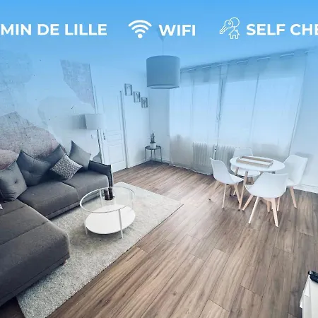 Appartement New! T5 Moderne Pres De Lille, Netflix, Wifi, Decoration Cosy Loos