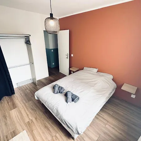 New! T5 Moderne Pres De Lille, Netflix, Wifi, Decoration Cosy Appartement