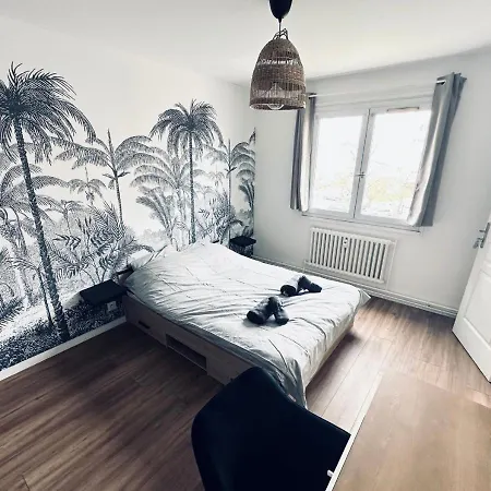 New! T5 Moderne Pres De Lille, Netflix, Wifi, Decoration Cosy Appartement